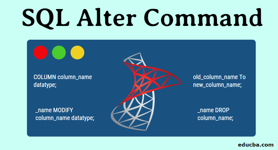 SQL Alter Command