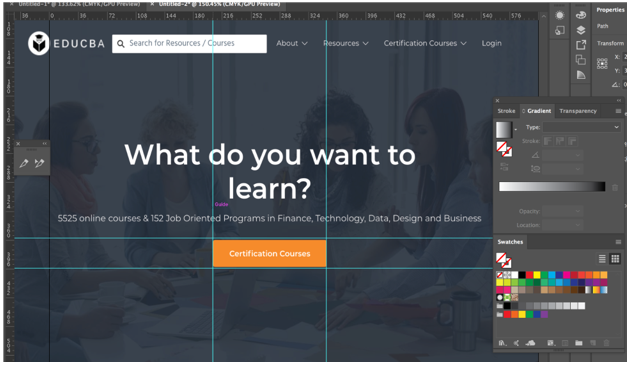 Selection Using Guides