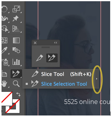 Slice Tool in Illustrator 5
