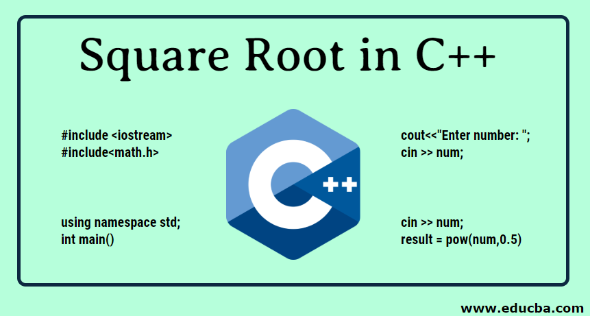 Square Root in C++