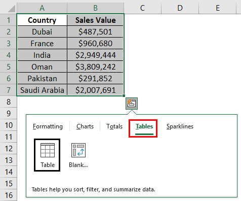 Adding Tables and Pivots 4-1