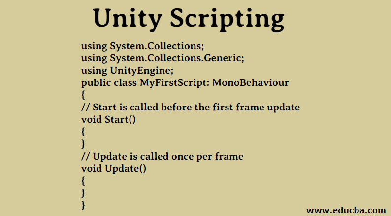 Unity Scripting