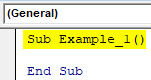 VBA Columns Example 1-2