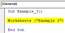 Use Worksheets qualifier