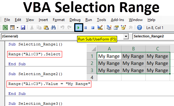 VBA Selection Range