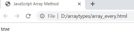 Arrays in JavaScript