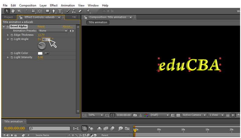 Text Animation in After Effects 7