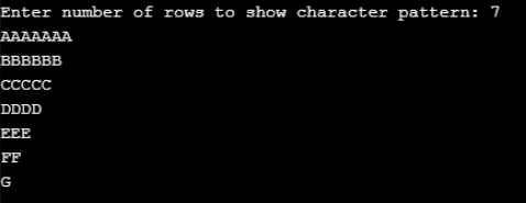 Character patterns 3