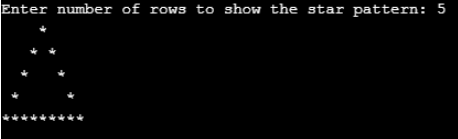 Hollow Star Triangle