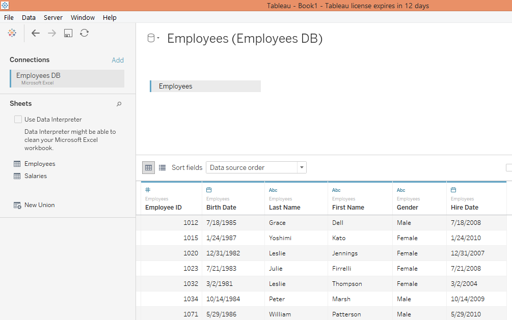 drag employee table in tableau joins1