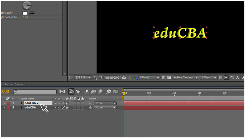 Text Animation in After Effects 8