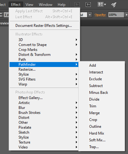 effects in pathfinder