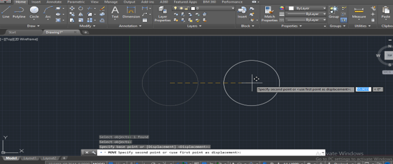 direction and distance