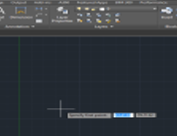 give one space (lines in AutoCAD)