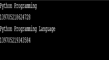 Pointers in Python Example 2