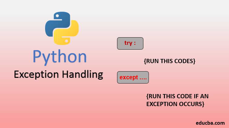 python exception handling