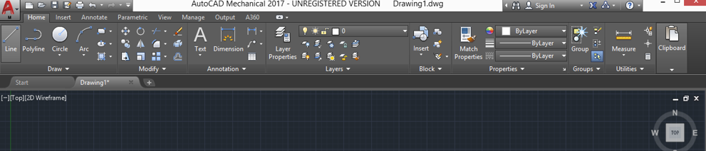 restored toolbar in AutoCAD Toolbars 