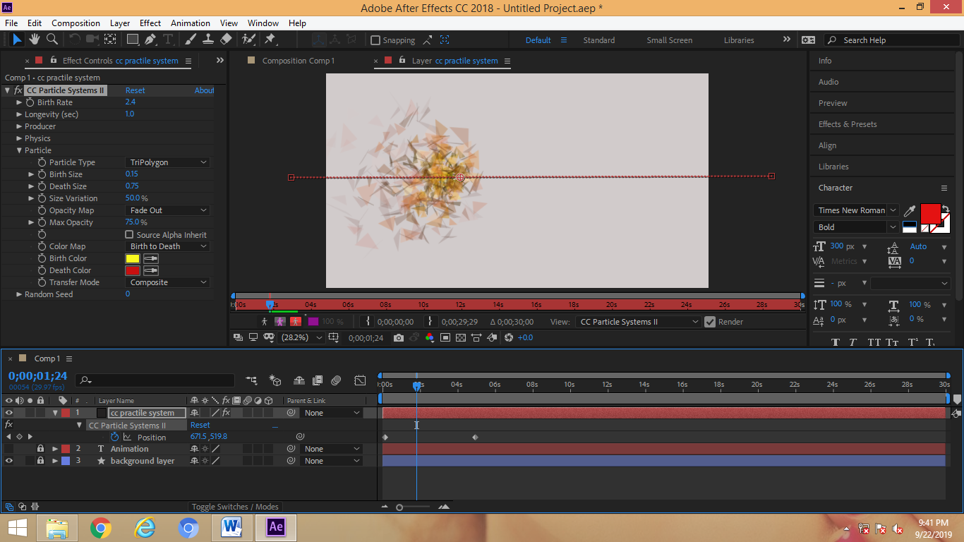 tripolygon in after effects