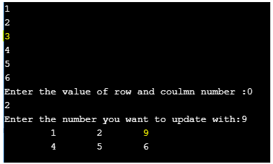 Update Elements Output