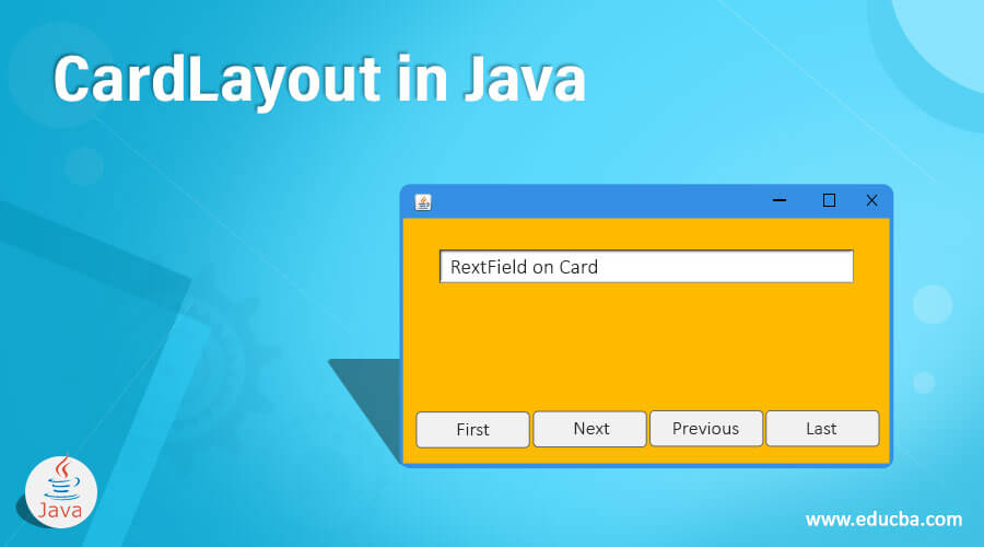CardLayout in Java