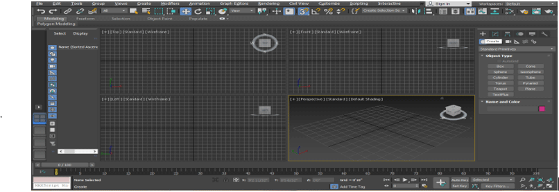 3Ds Max Extrude 1