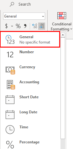 Format cells in excel 1-2