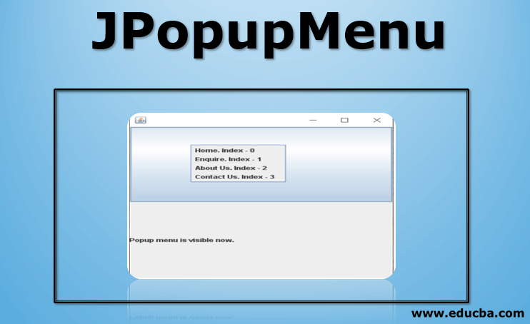 JPopupMenu 