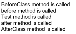 JUnit Annotations -1.1
