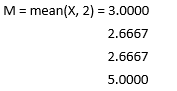 Mean example2 solution