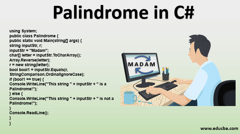 Palindrome in C#