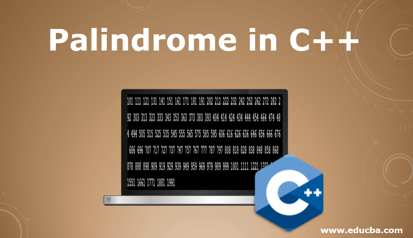 Palindrome in C++
