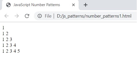 Patterns in JavaScript 1-3