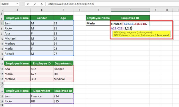 REFERENCE FORM step 3