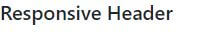 Responsive Headings