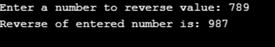 Reverse Number in C++-3.1