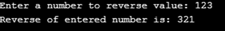 Reverse Number in C