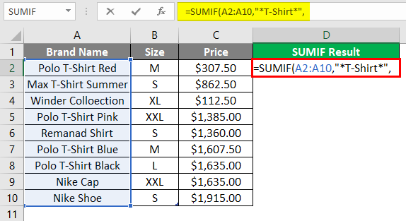 Text String in Excel 3-5