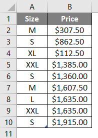 Single Letter Only in the Excel 2-1