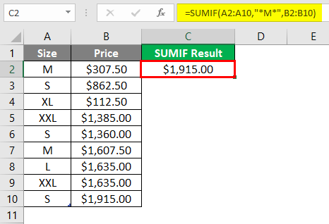 Single Letter Only in the Excel 2-7