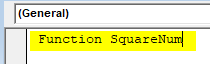 Sqaure num excel 1
