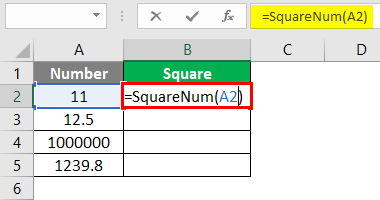 User defined Function excel 4