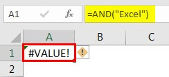 #VALUE! Error result
