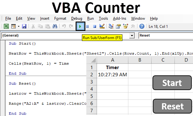 VBA Counter