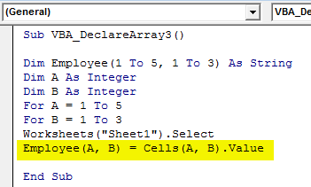 Variable Defined Example 3-5
