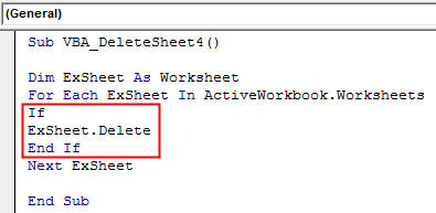 If-End If loop Example 4-2