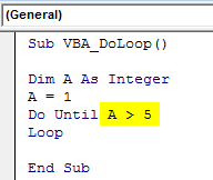 Until cell Example 1-5