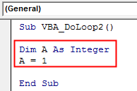 VBA Do Loop Example 2-2