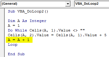 Exit condition Example 2-6