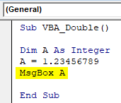VBA Double Example 1-5
