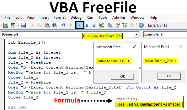 VBA FreeFile